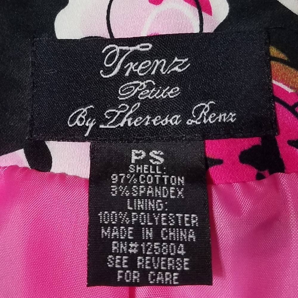 Trenz Petite by Theresa Renee Floral Jacket (C2) - Picture 5 of 9